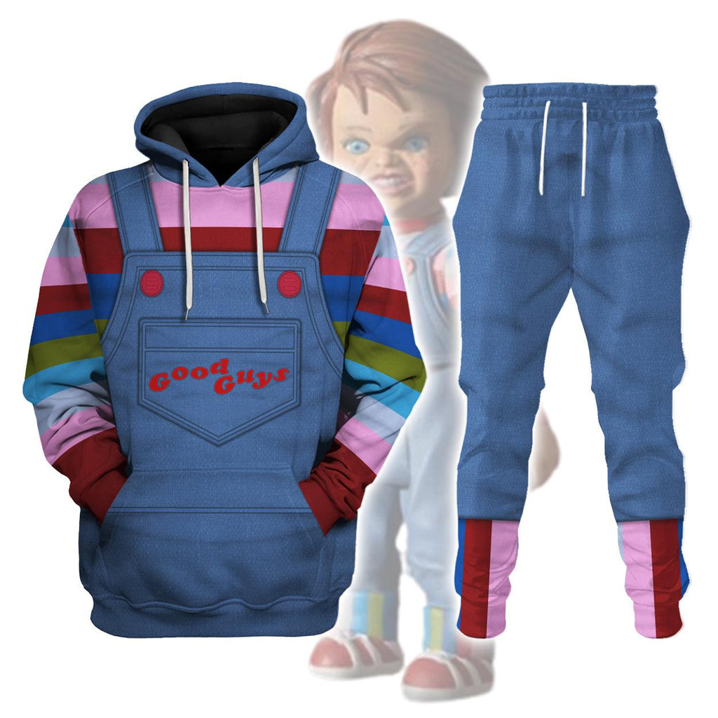 Oodiegang Chucky Costume Hoodie Sweatshirt T-Shirt Tracksuit - Oodiegang.com