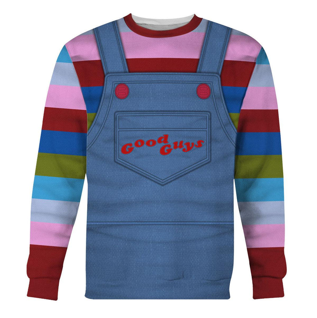 Oodiegang Chucky Costume Hoodie Sweatshirt T-Shirt Tracksuit - Oodiegang.com