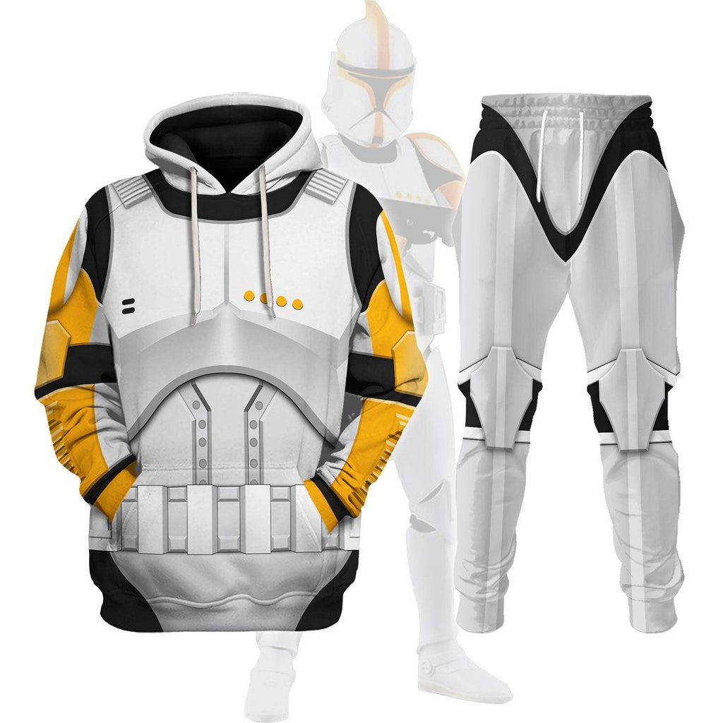 Oodiegang Clone Trooper Commander Costume Hoodie Sweatshirt T-Shirt Sweatpants - Oodiegang.com