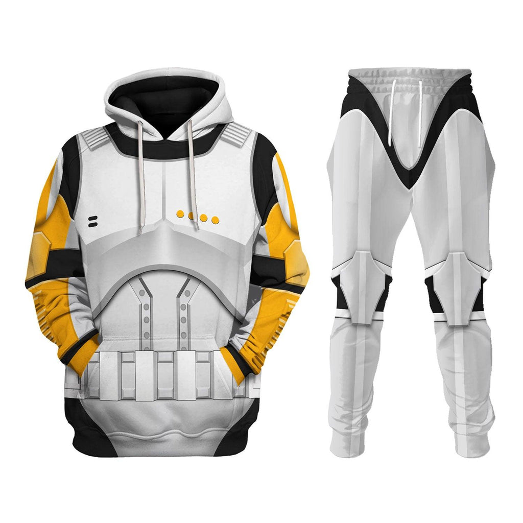 Oodiegang Clone Trooper Commander Costume Hoodie Sweatshirt T-Shirt Sweatpants - Oodiegang.com