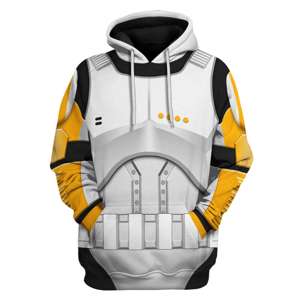 Oodiegang Clone Trooper Commander Costume Hoodie Sweatshirt T-Shirt Sweatpants - Oodiegang.com