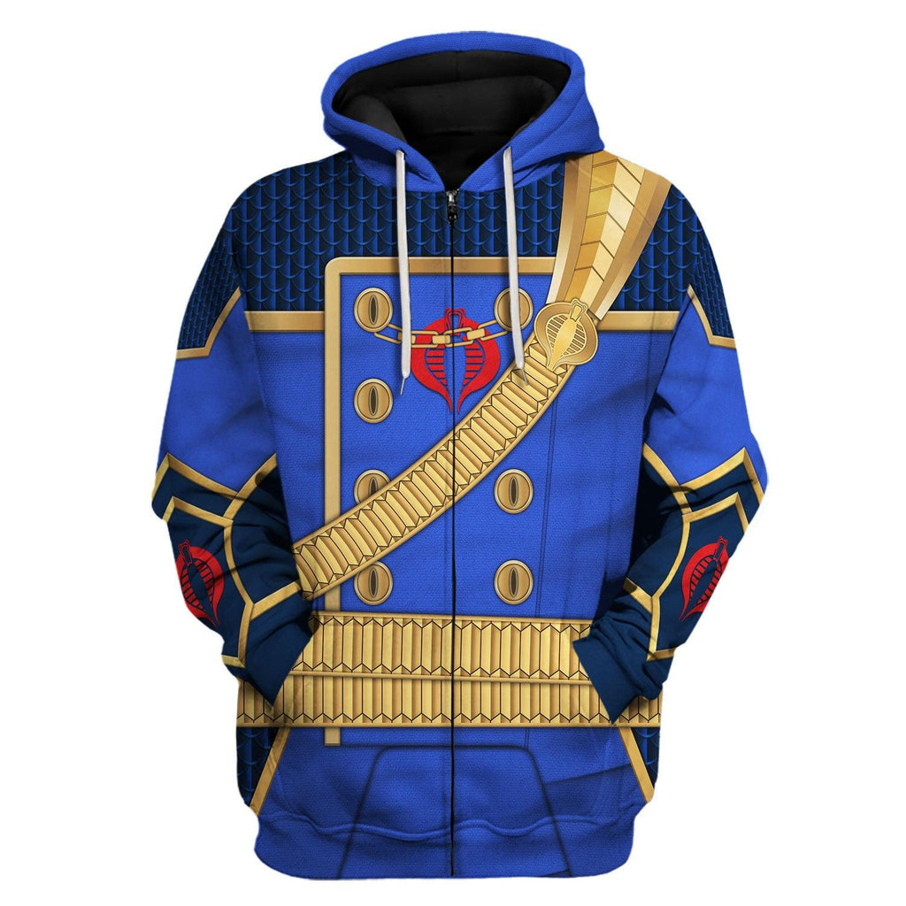 OodieGang Cobra Commander Costumes Hoodie Sweatshirt T-Shirt - OodieGang