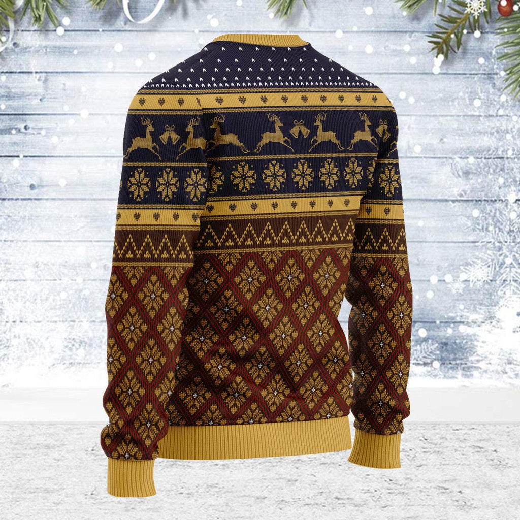 OodieGang Cretan-Style Christ the Teacher Artwork Christmas Sweater - OodieGang.com