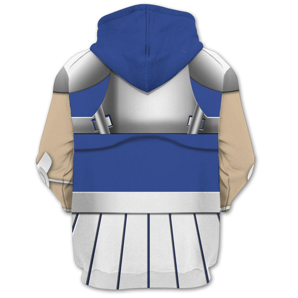 Oodiegang Cygnus Hyoga Saint Seiya Costume Hoodie Sweatshirt T-Shirt Tracksuit - DucG