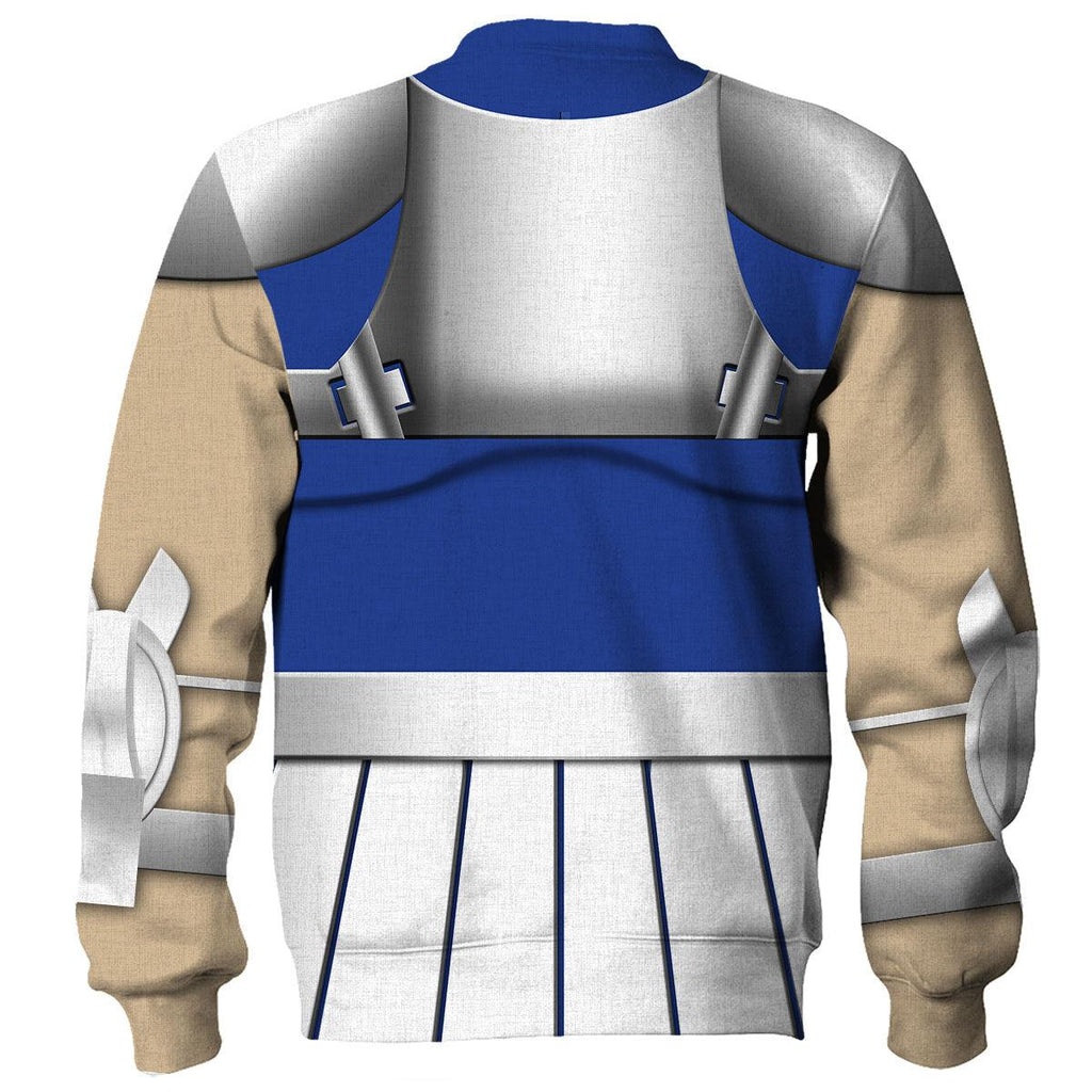 Oodiegang Cygnus Hyoga Saint Seiya Costume Hoodie Sweatshirt T-Shirt Tracksuit - DucG