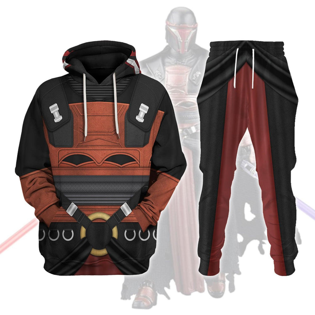 CustomsPig Darth Revan Costume Hoodie Sweatshirt T-Shirt Sweatpants - CustomsPig.com