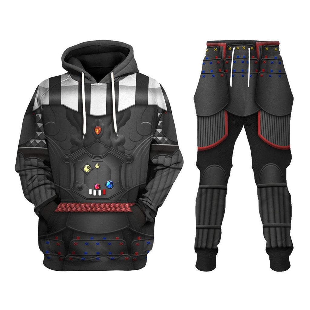 OodieGang Darth Vader Samurai Costume Hoodie Sweatshirt T-Shirt Sweatpants - OodieGang.com