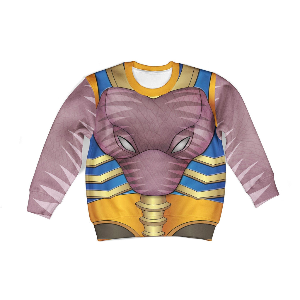 OodieGang Dinobot Beast Wars Kid Costume Cosplay Hoodie Sweatshirt T-Shirt - OodieGang.com