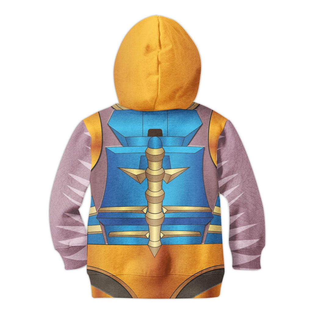 OodieGang Dinobot Beast Wars Kid Costume Cosplay Hoodie Sweatshirt T-Shirt - OodieGang.com