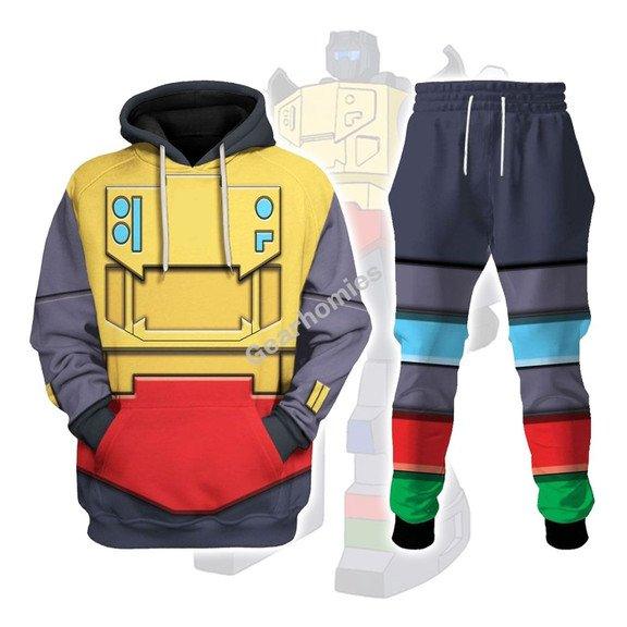 OodieGang Dinobots Grimlock G1 Costume Cosplay Hoodie Tracksuit - OodieGang