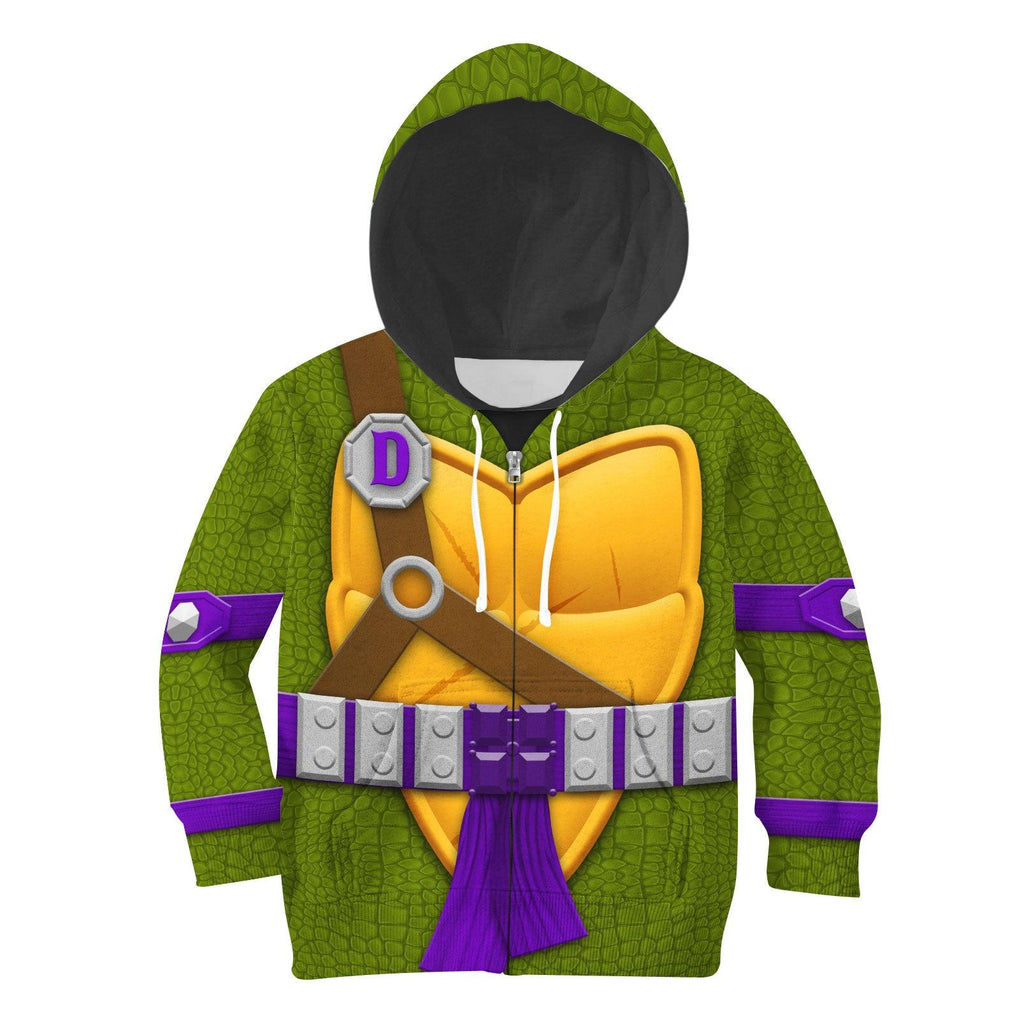 OodieGang Donatello Costume Cosplay Kid Hoodie Sweatshirt T-Shirt - OodieGang.com