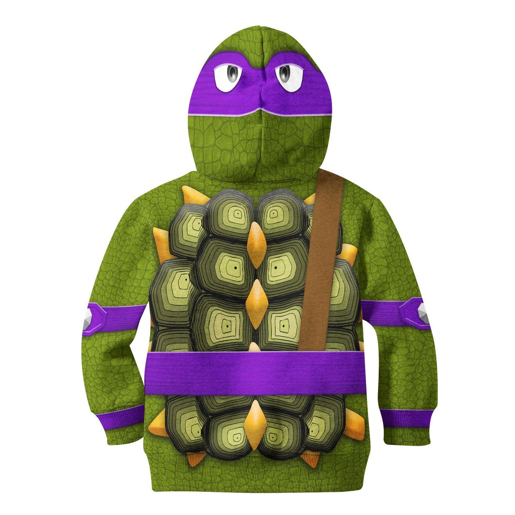 OodieGang Donatello Costume Cosplay Kid Hoodie Sweatshirt T-Shirt - OodieGang.com