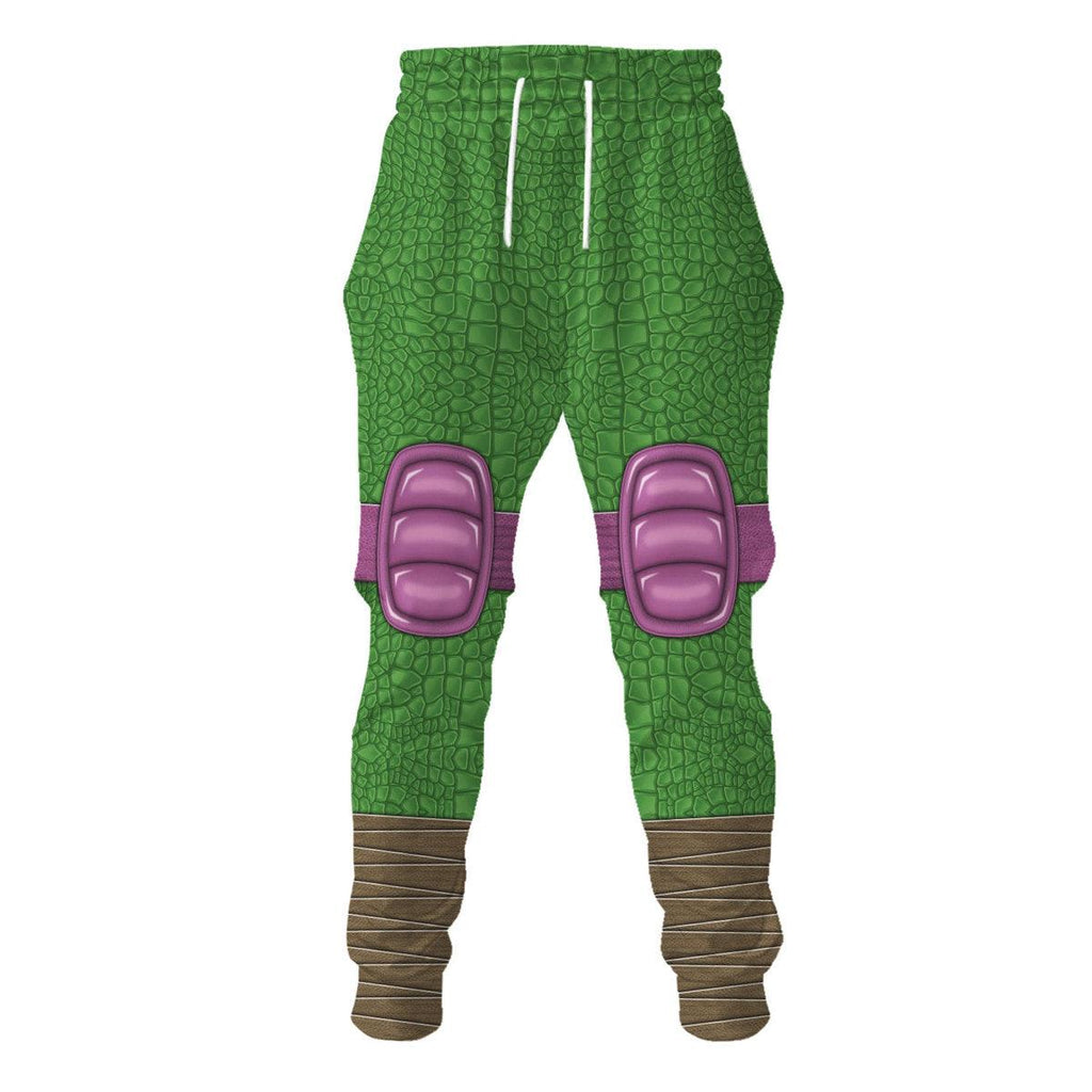 OodieGang Donatello Ninja Turtles Costume Hoodie Sweatshirt T-Shirt ZipHoodie Sweatpants - OodieGang.com