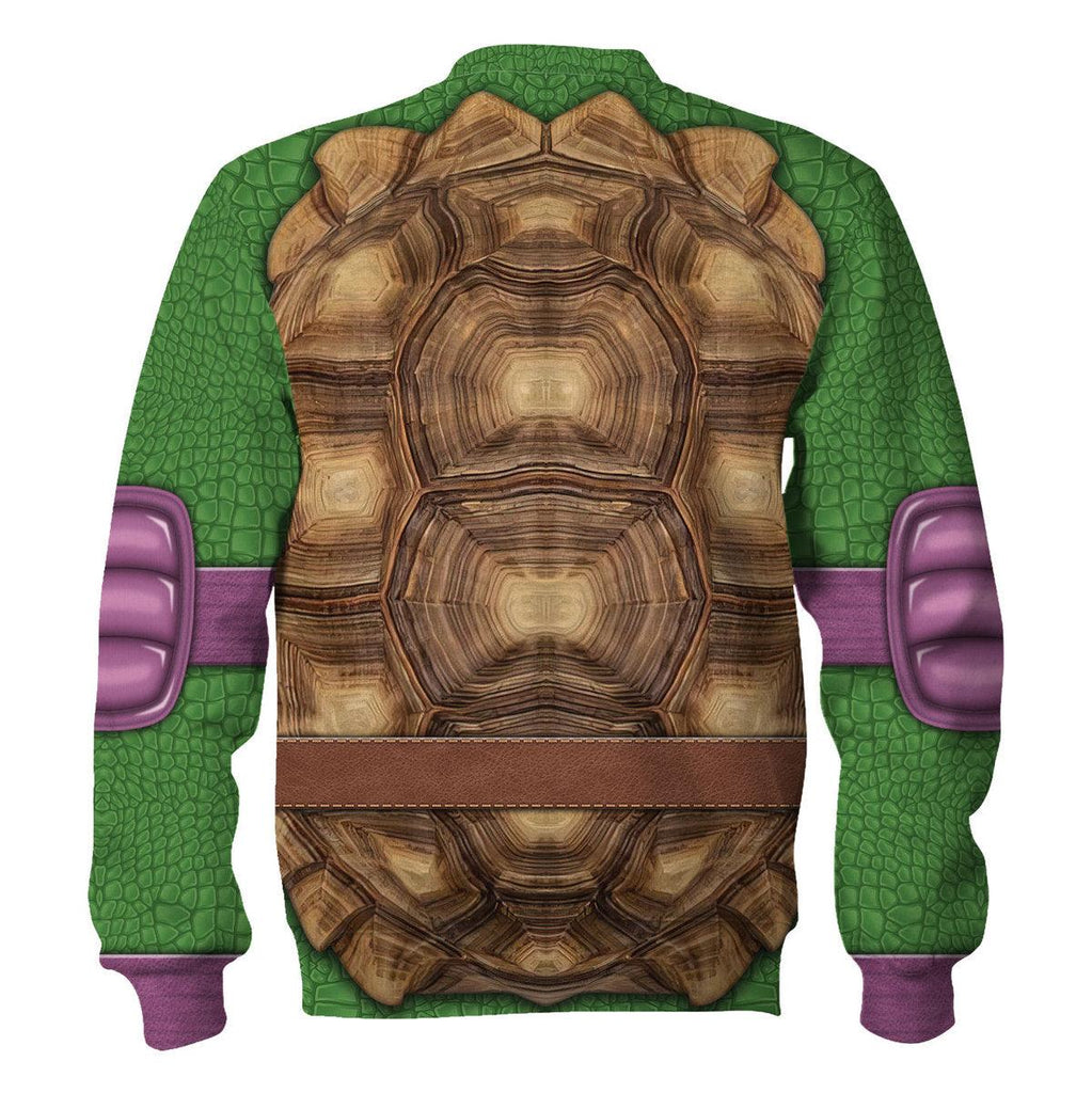 OodieGang Donatello Ninja Turtles Costume Hoodie Sweatshirt T-Shirt ZipHoodie Sweatpants - OodieGang.com