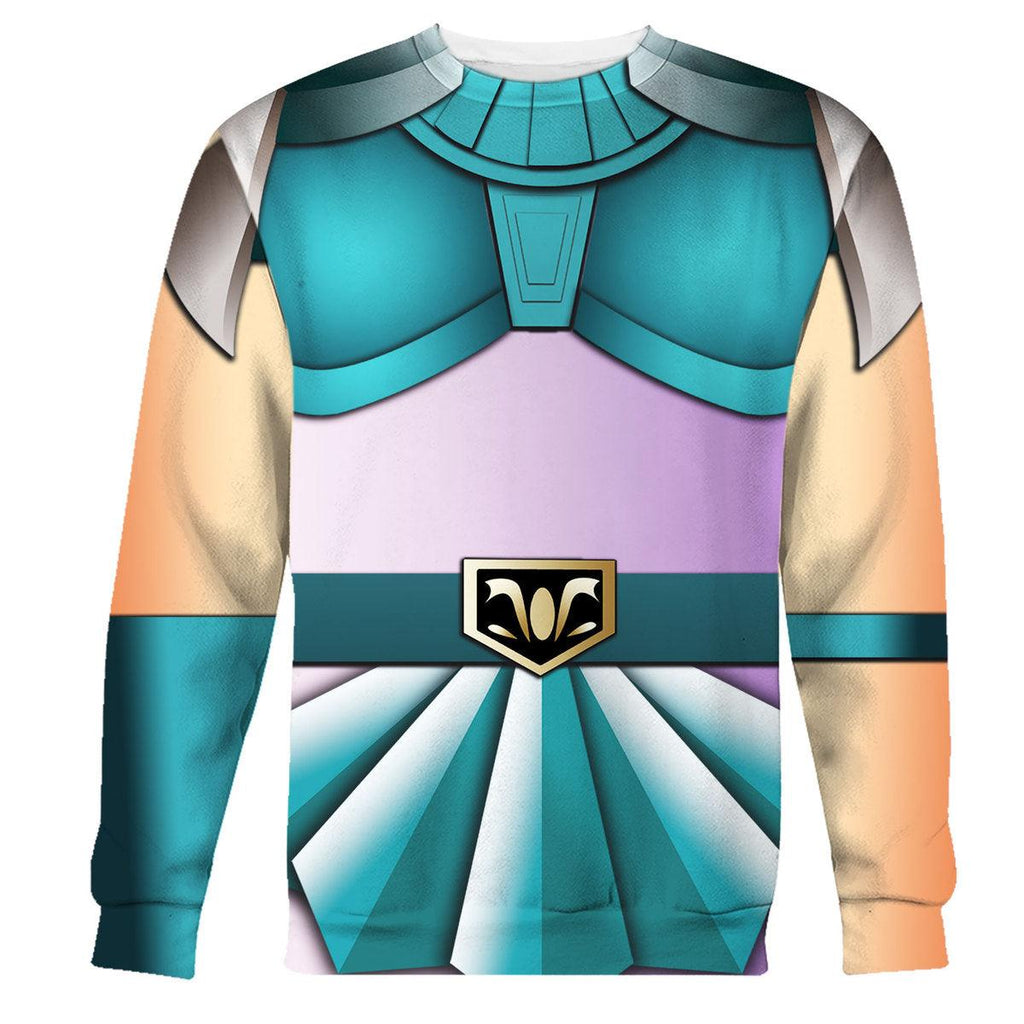 Oodiegang Dragon Shiry�? Saint Seiya Costume Hoodie Sweatshirt T-Shirt Tracksuit - DucG