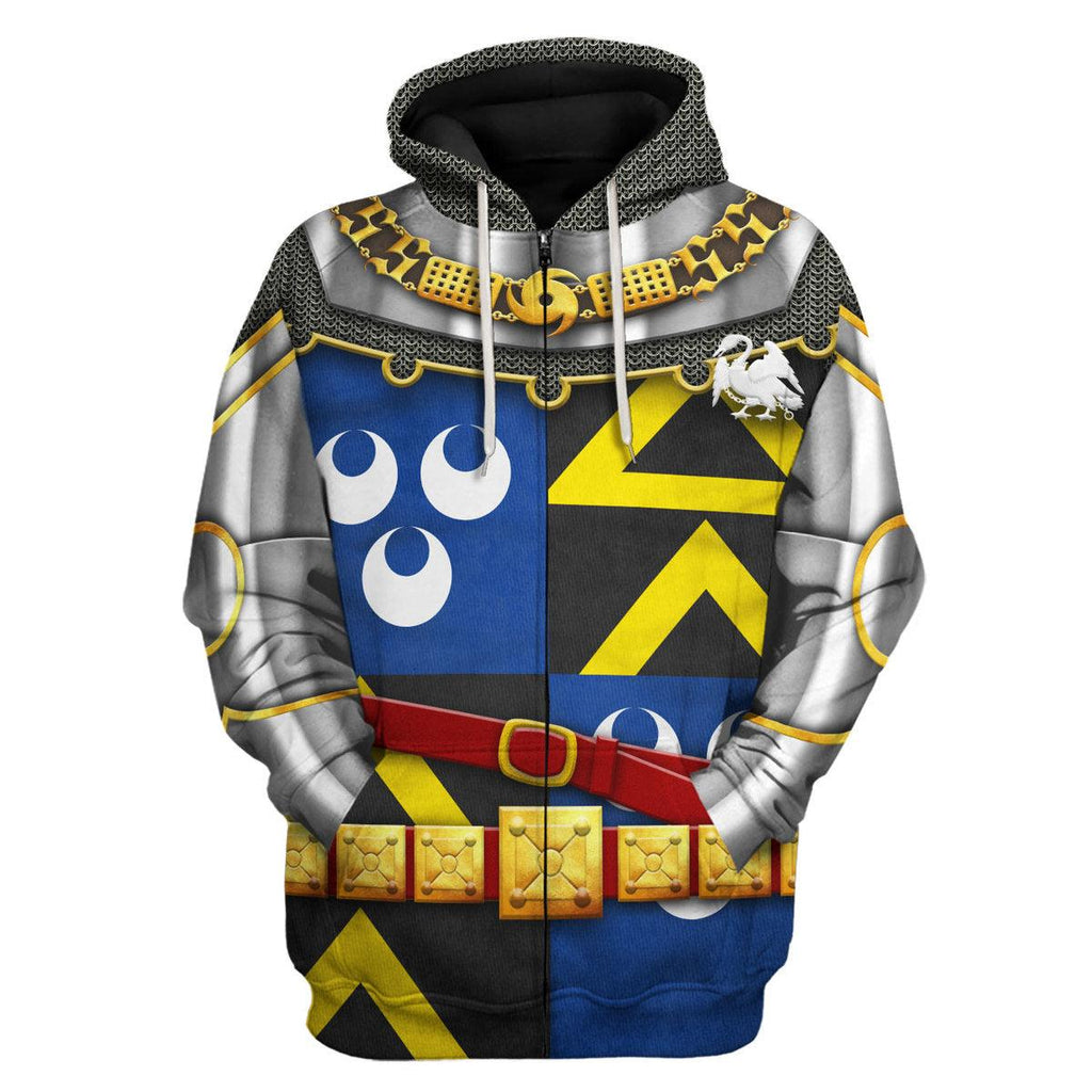 Oodiegang Edmund de Thorpe-Battle of Agincourt Knights Costume Hoodie Sweatshirt T-Shirt Tracksuit - Oodiegang.com