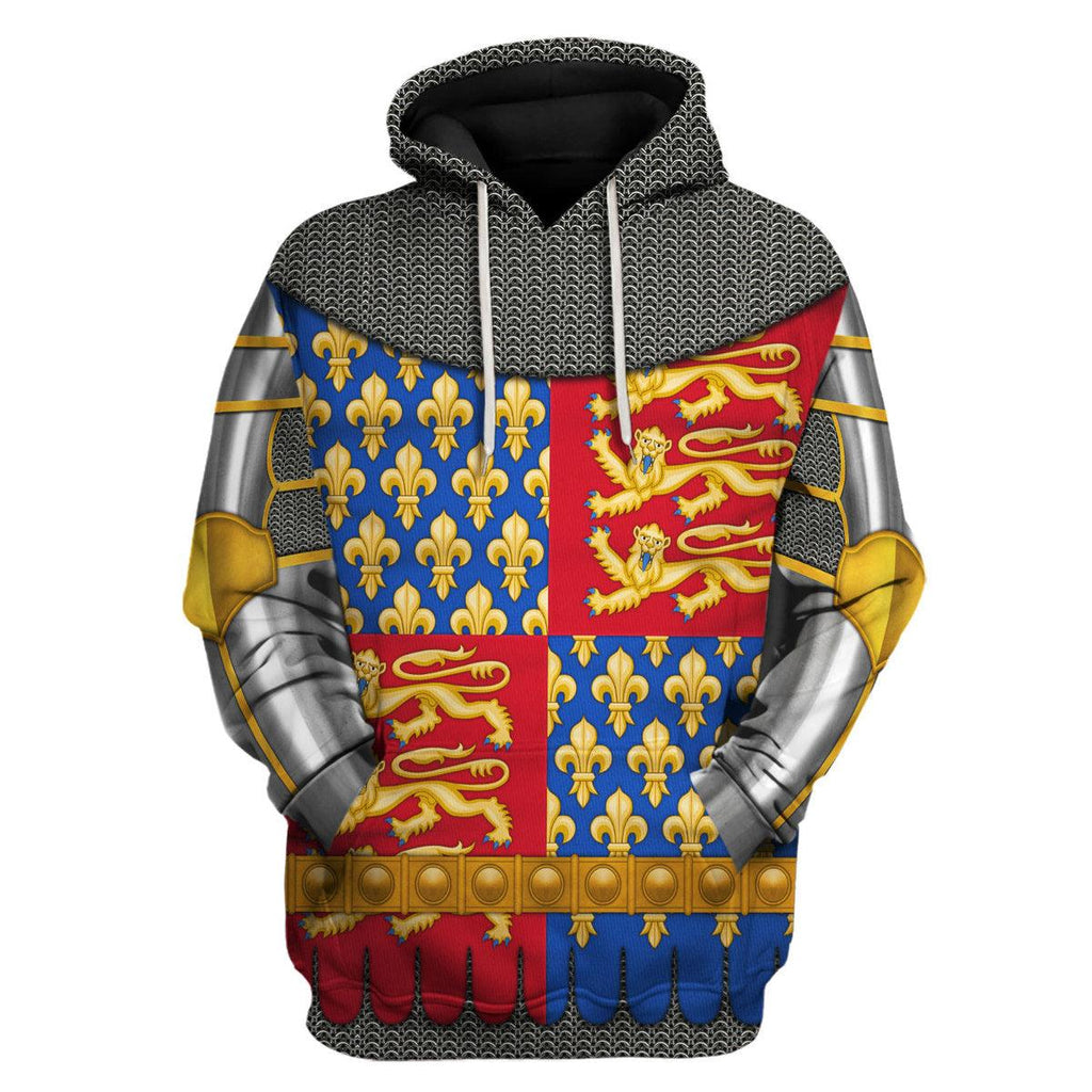 Oodiegang Edward III Of England Amour Knights Costume Hoodie Sweatshirt T-Shirt Tracksuit - Oodiegang.com