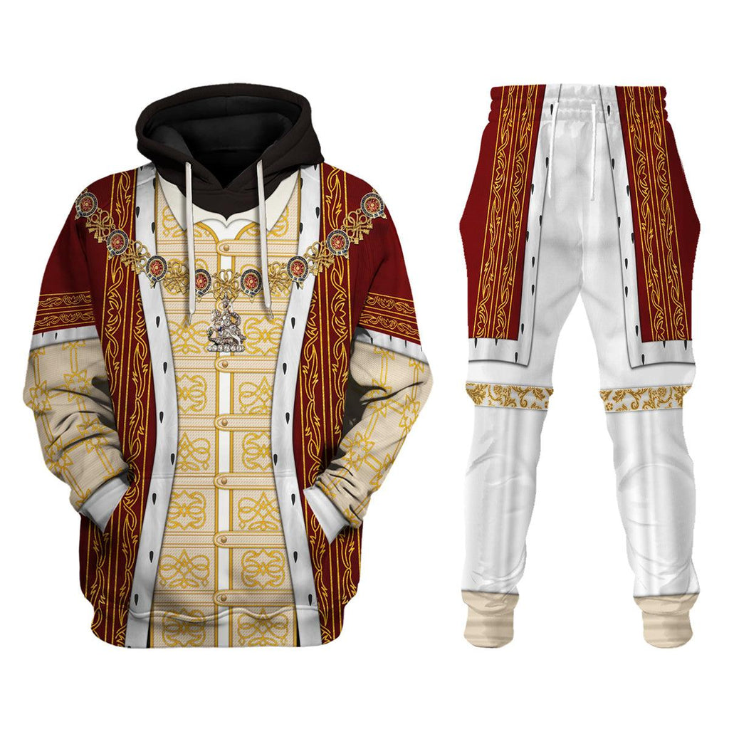 Oodiegang Edward VI of England Costume Hoodie Sweatshirt T-Shirt Tracksuit - Oodiegang.com