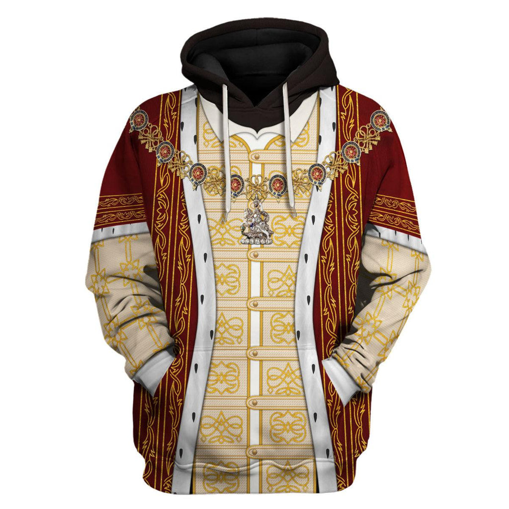 Oodiegang Edward VI of England Costume Hoodie Sweatshirt T-Shirt Tracksuit - Oodiegang.com