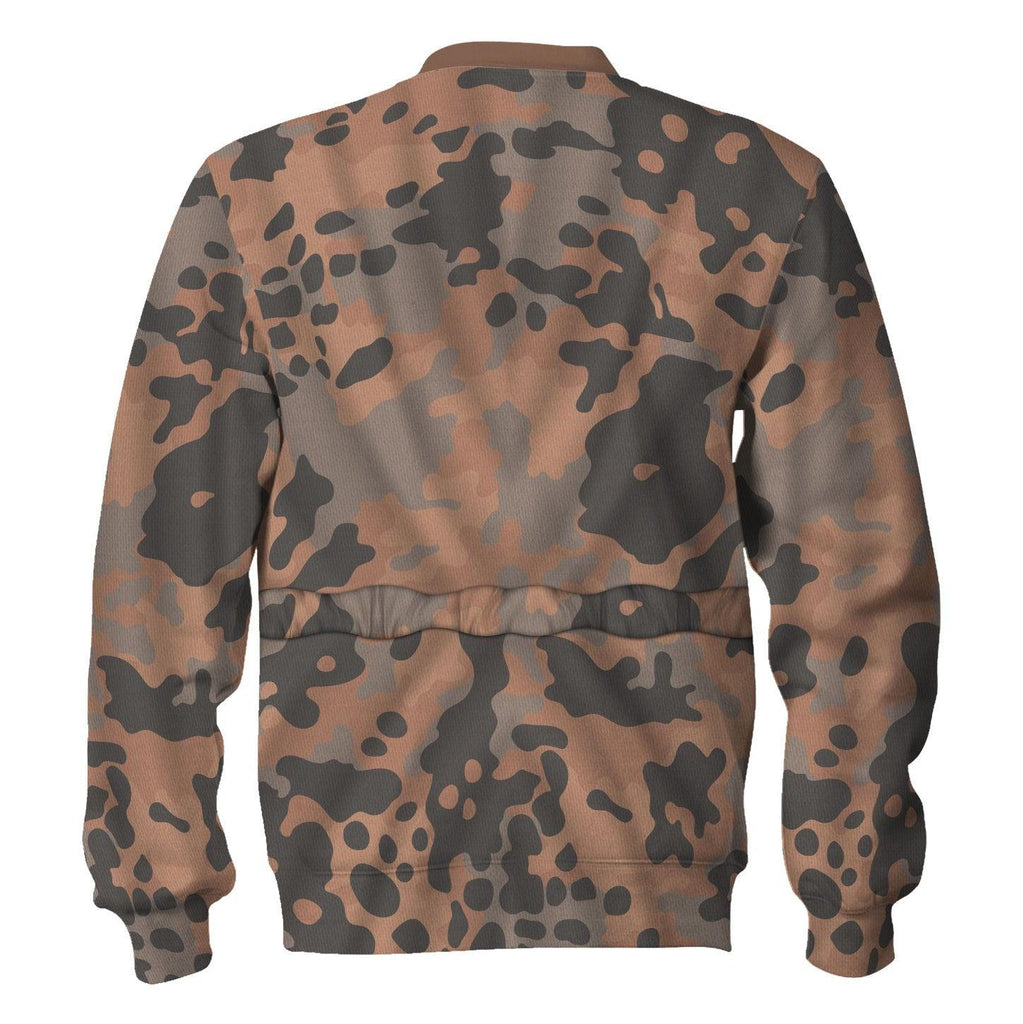 OodieGang Eichenlaubmuster World War II Costume Hoodie Sweatshirt T-Shirt Tracksuit - OodieGang.com