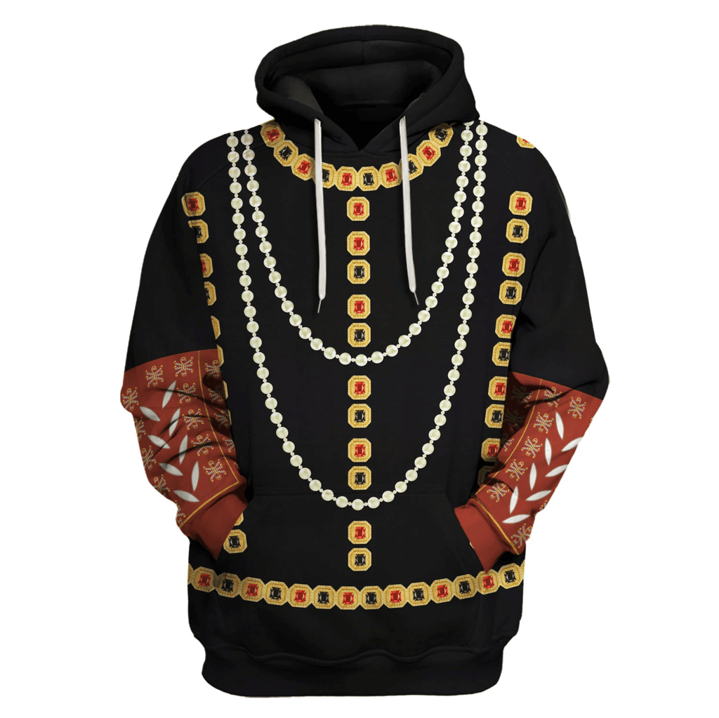 OodieGang Elisabeth of Valois Queen of Spain Costume Hoodie Sweatshirt T-Shirt Tracksuit - OodieGang.com