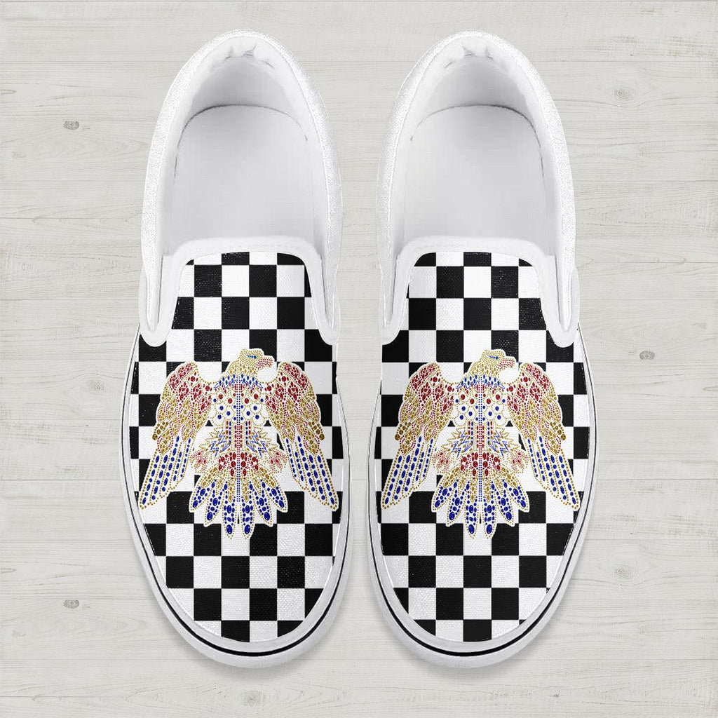 OodieGang Elvis Aloha Caro Slip On Shoes - OodieGang.com