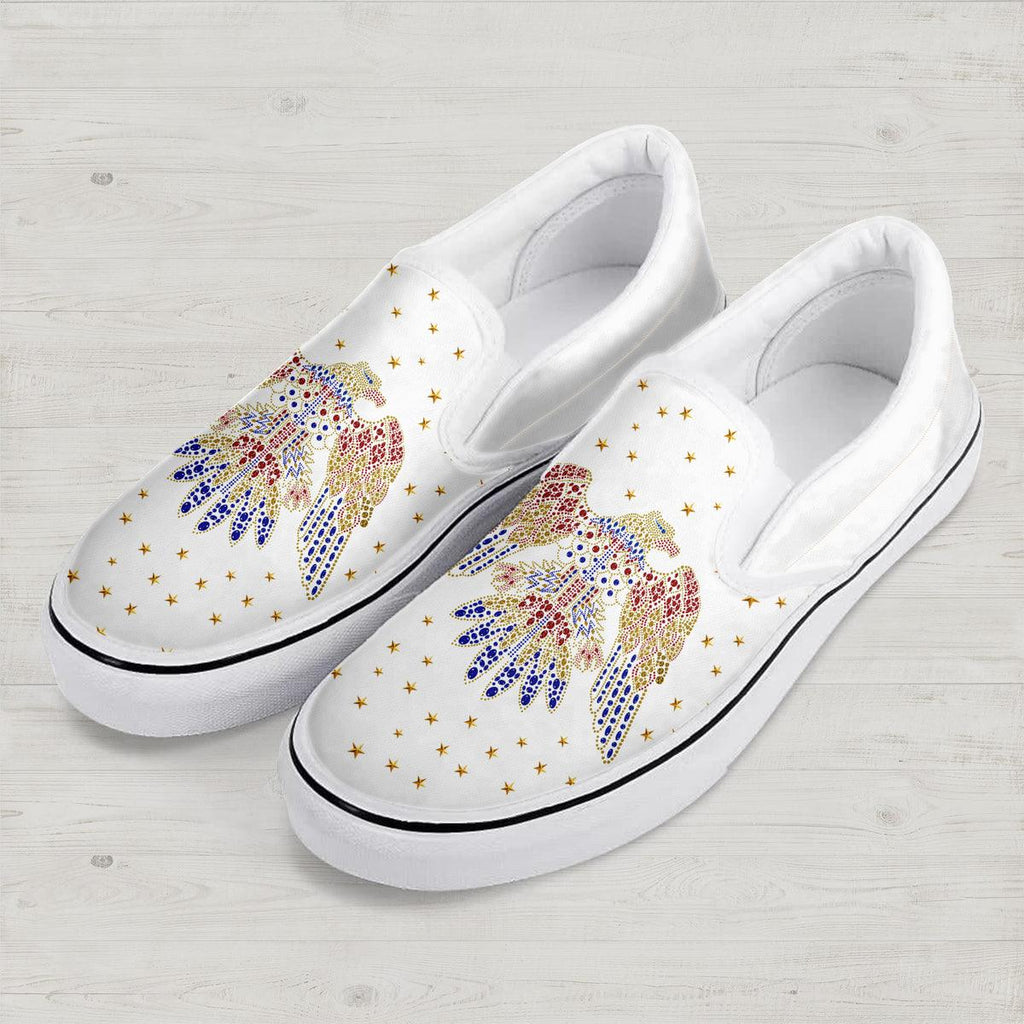 OodieGang Elvis Aloha Slip On Shoes - OodieGang.com