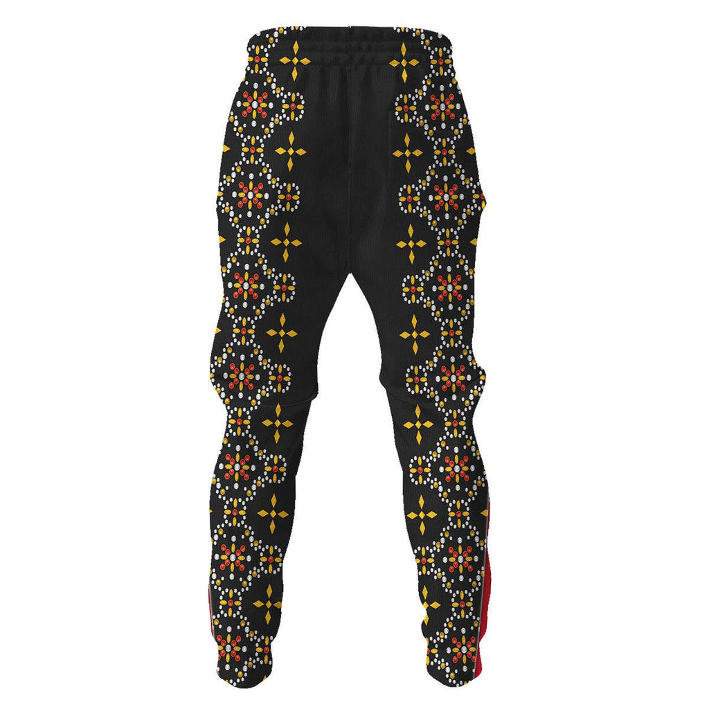 Oodiegang Elvis Black Conquistador Costume Hoodie Sweatshirt T-Shirt Sweatpants - Oodiegang.com