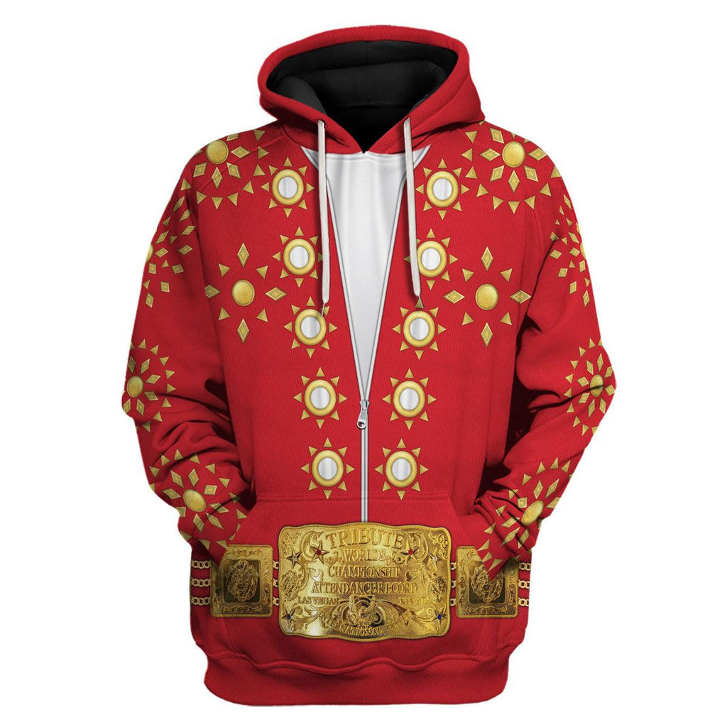 Oodiegang Elvis Burning Love Costume Hoodie Sweatshirt T-Shirt Sweatpants - Oodiegang.com