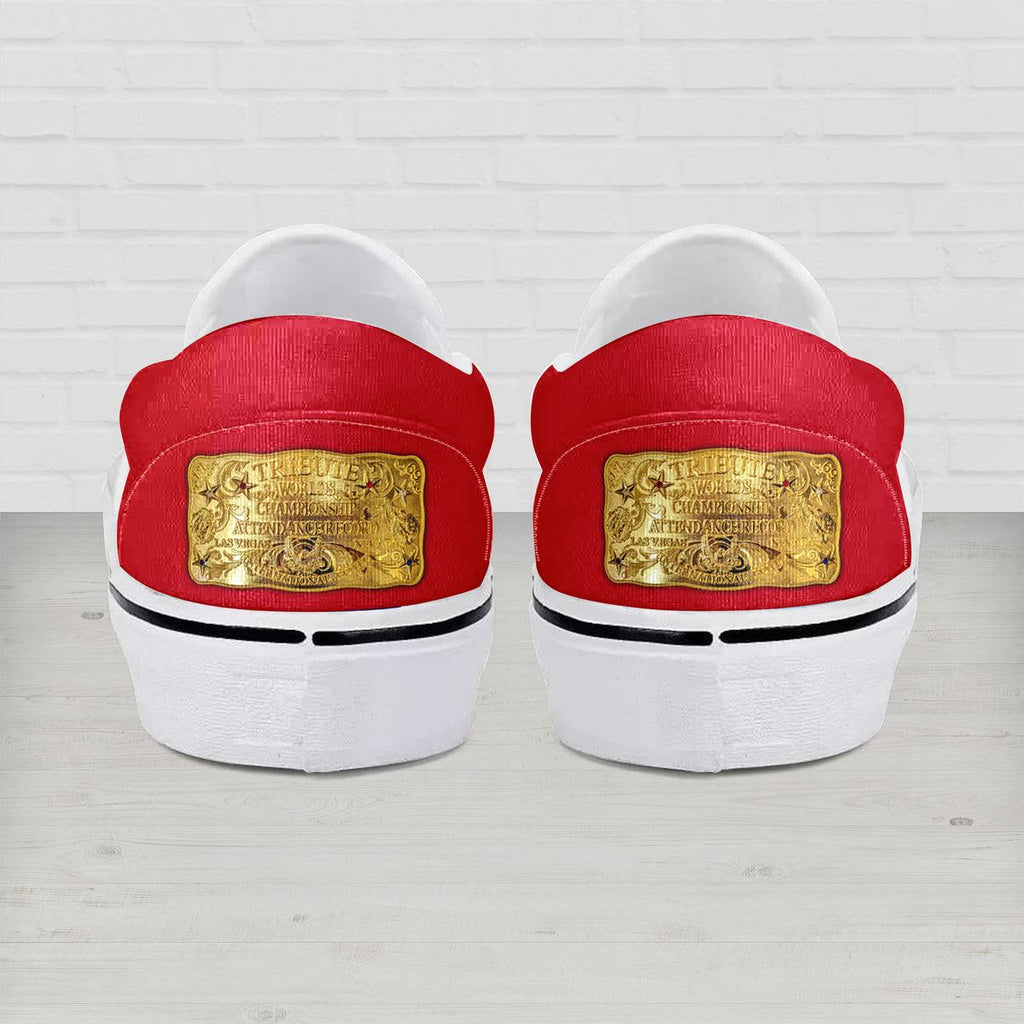 OodieGang Elvis Burning Love Slip On Shoes - OodieGang.com