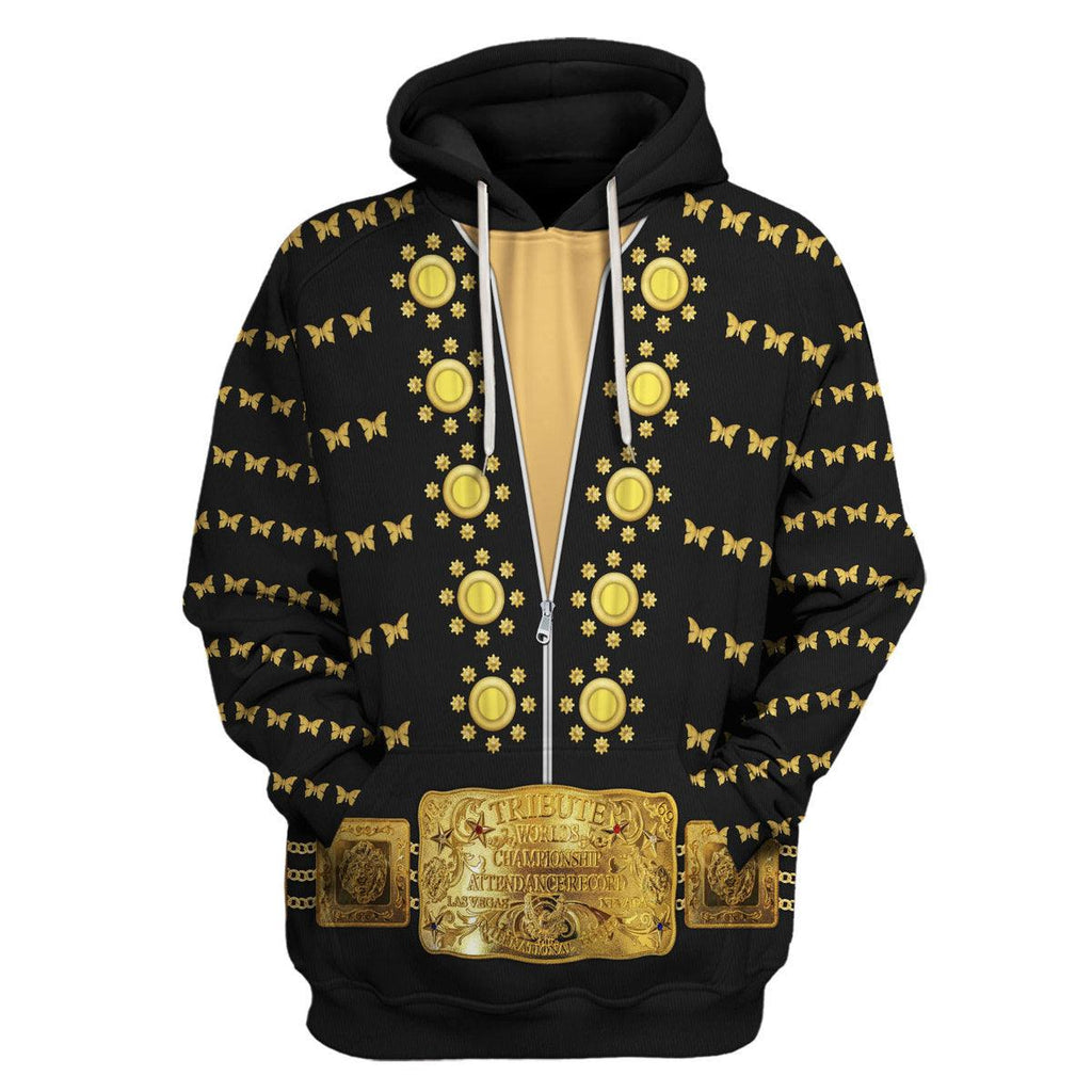 Oodiegang Elvis Butterfly Costume Hoodie Sweatshirt T-Shirt Sweatpants - Oodiegang.com