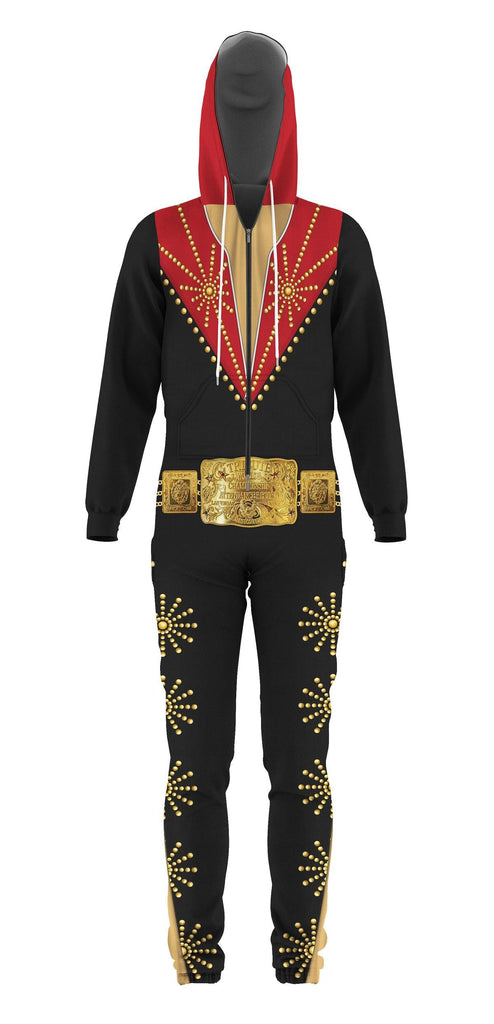 OodieGang Elvis Cisco Red jumpsuit Costume - OodieGang.com