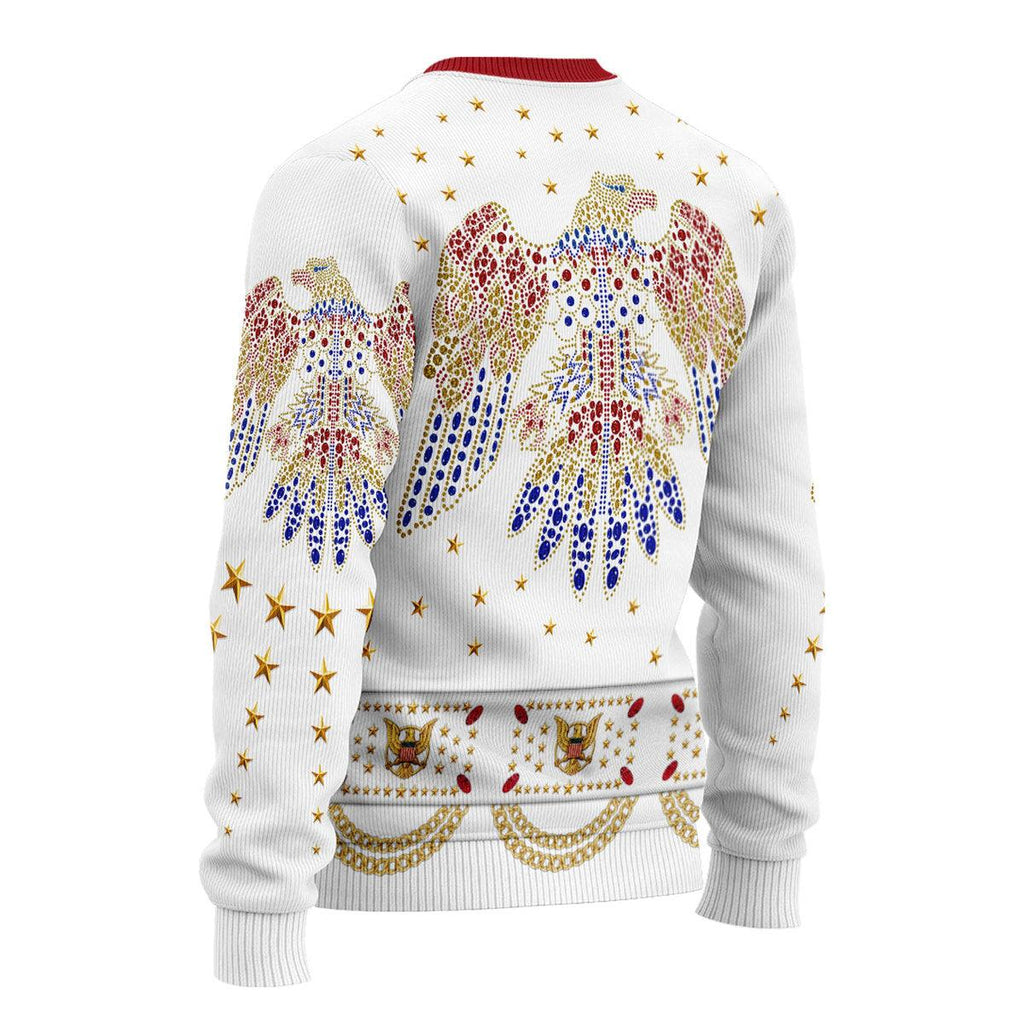 Oodiegang Elvis Costumes Christmas Ugly Sweater - Oodiegang.com