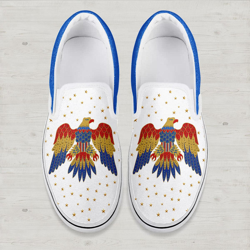 OodieGang Elvis Eagle Slip On Shoes - OodieGang.com