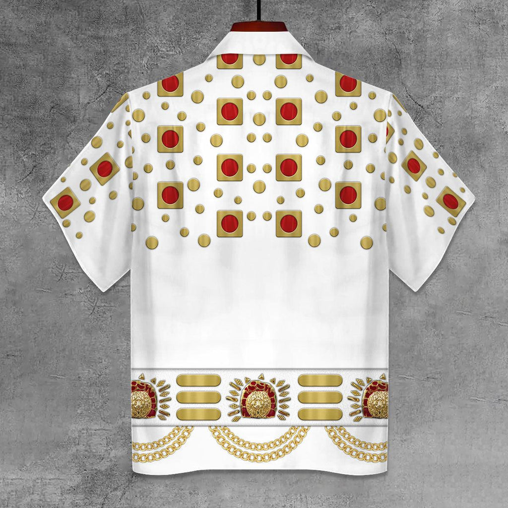 OodieGang Elvis Eyelet Unisex Hawaii Shirt - OodieGang.com