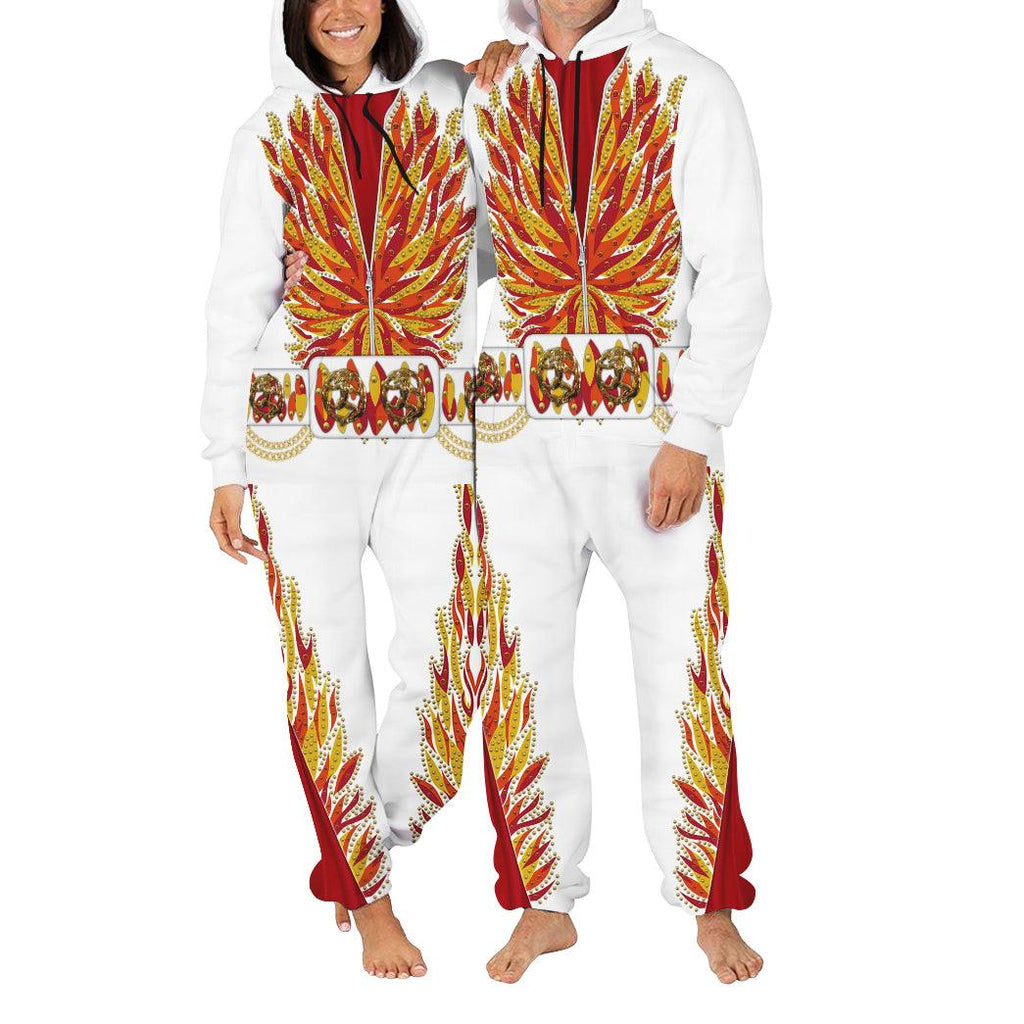 OodieGang Elvis Flame jumpsuit Costume - OodieGang.com