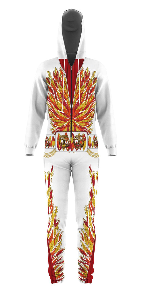 OodieGang Elvis Flame jumpsuit Costume - OodieGang.com