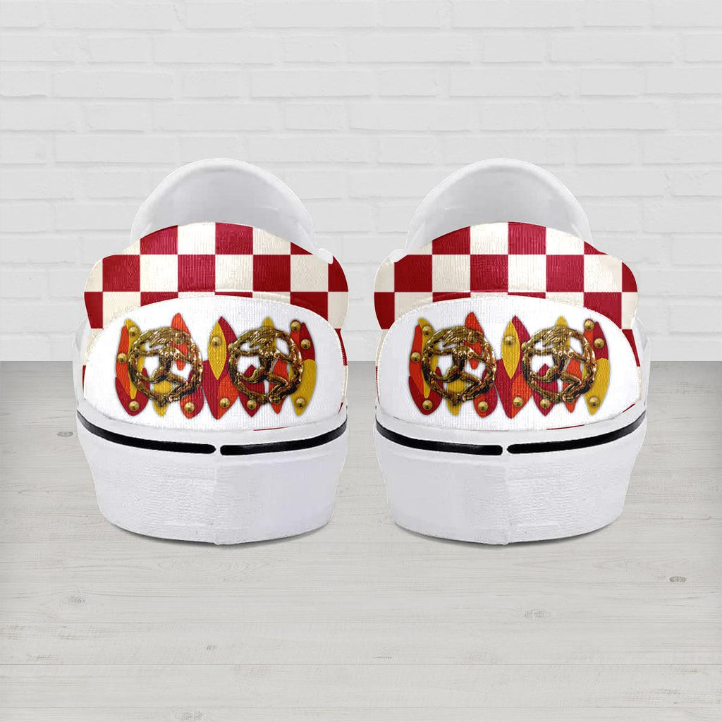 OodieGang Elvis Flame Slip On Shoes - OodieGang.com