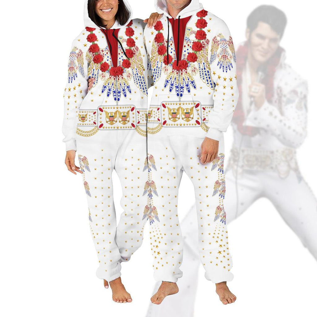 OodieGang Elvis Flower jumpsuit Costume - OodieGang.com