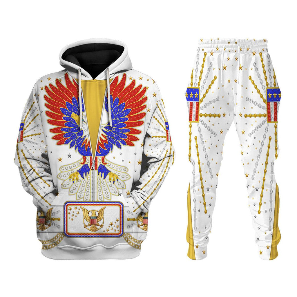 Oodiegang Elvis New Generation Eagle Costume Hoodie Sweatshirt T-Shirt Sweatpants - Oodiegang.com