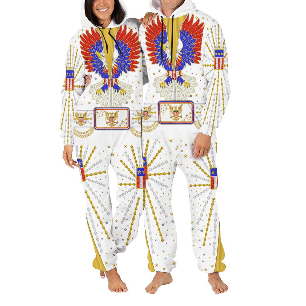 OodieGang Elvis New Generation Eagle jumpsuit Costume - OodieGang.com