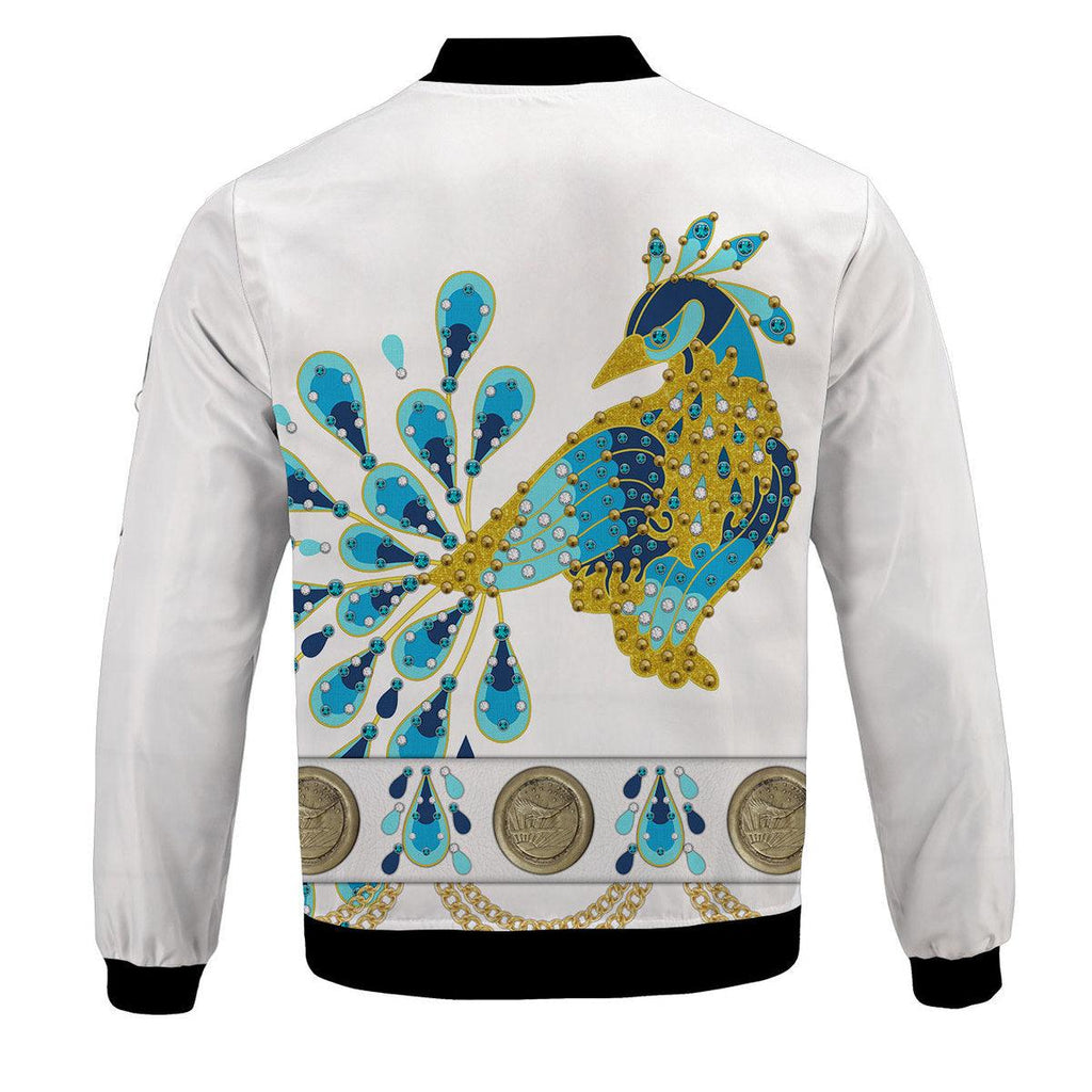 Oodiegang Elvis Peacock Bomber Jacket - Oodiegang.com