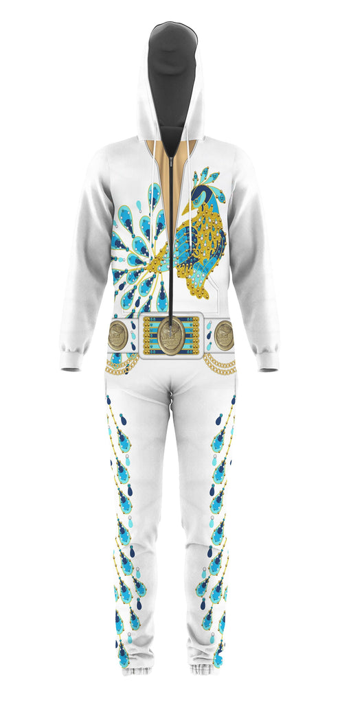 OodieGang Elvis Peacock jumpsuit Costume - OodieGang.com