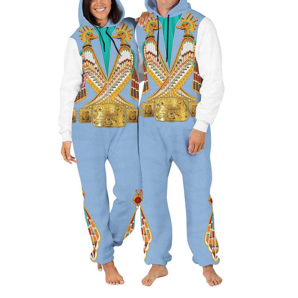 OodieGang Elvis Prehistoric Bird jumpsuit Costume - OodieGang.com