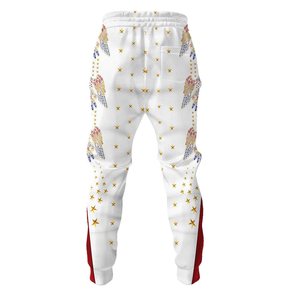 Oodiegang Elvis Presley Costume Hoodie Dress Swatpants - Oodiegang.com