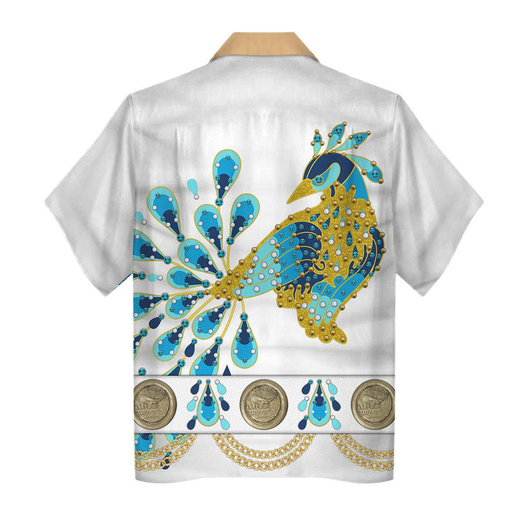 Oodiegang Elvis Presley Peacock Outfit Costume Hoodie Sweatshirt T-Shirt Sweatpants - DucG