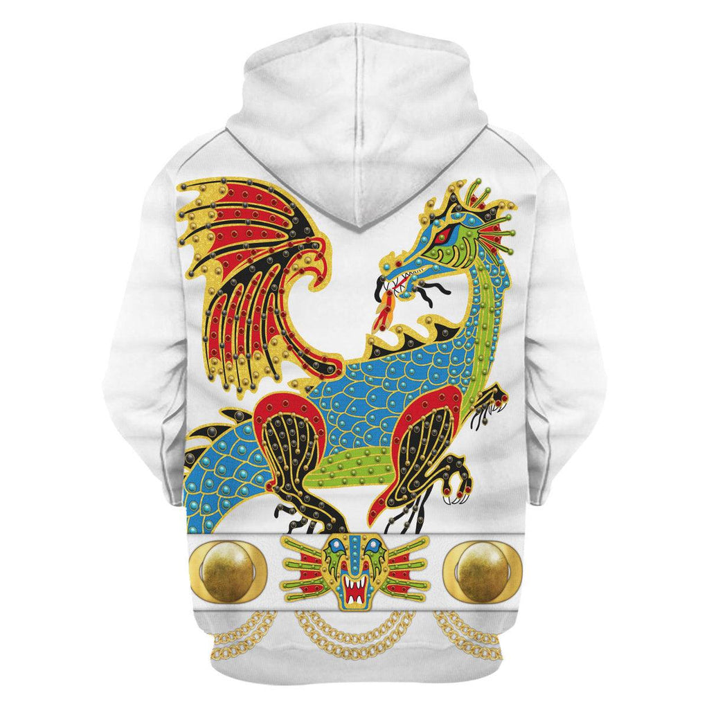 Oodiegang Elvis Presley The Dragon Outfit Costume Hoodie Sweatshirt T-Shirt Sweatpants - Oodiegang.com