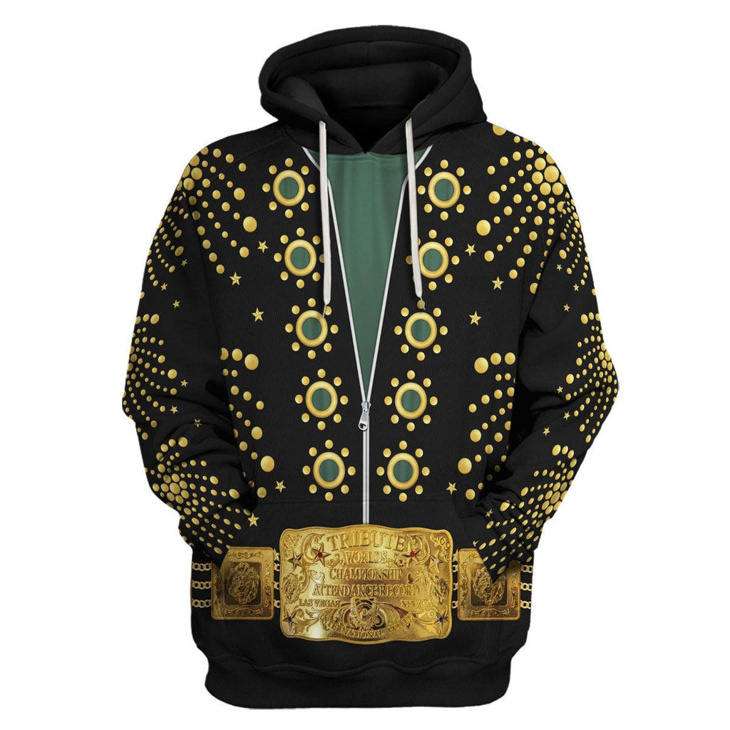 OodieGang Elvis Presley The Fireworks Costume Hoodie Sweatshirt T-Shirt Sweatpants - OodieGang.com