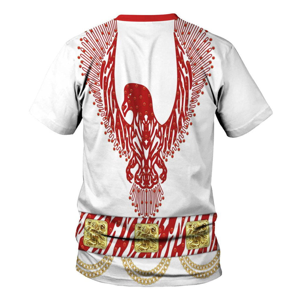 Oodiegang Elvis Red Phoenix Suit Costume Hoodie Sweatshirt T-Shirt Sweatpants - Oodiegang.com