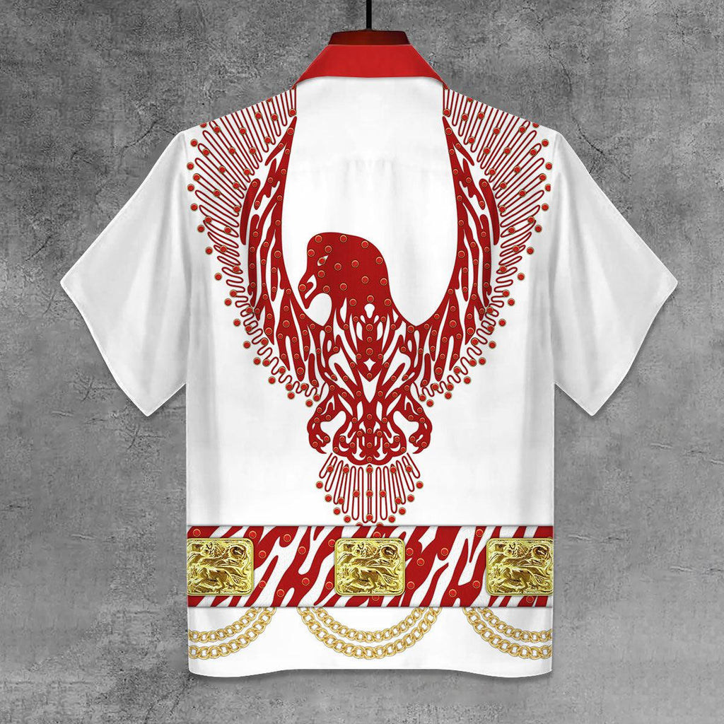 OodieGang Elvis Red Phoenix Unisex Hawaii Shirt - OodieGang.com